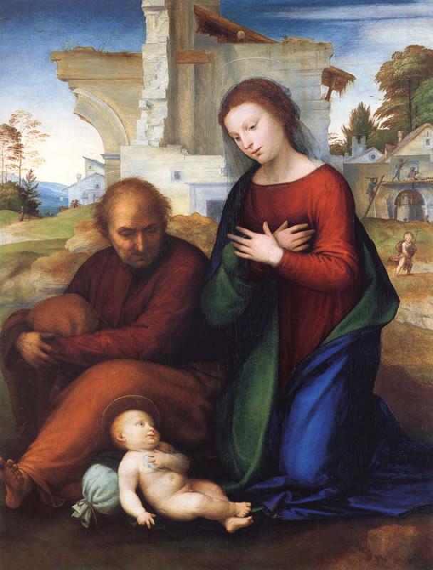 Fra Bartolommeo The Virgin Adoring the Child with Saint Joseph china oil painting image